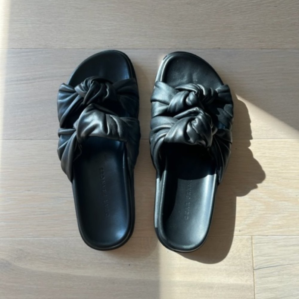 Dear Frances  Core Collection Tye Slide, Black